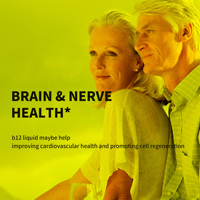 Gotas Líquidas de Vitamina B12 10000mcg en Oferta para un Sistema Nervioso Saludable, Gotas Líquidas de Folato, Calcio y Vitamina D3