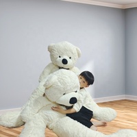 Peluche Ours en Gros Housse Peluche Animal 1m Cadeau Idéal Fille Logo Personnalisé
