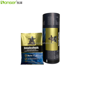 200g Custom stampato rotolo pellicola PET Food imballaggio morbido lucido allumumizzato sacchetto per cane e gatto/merenda pellicola laminata - Product Image 5