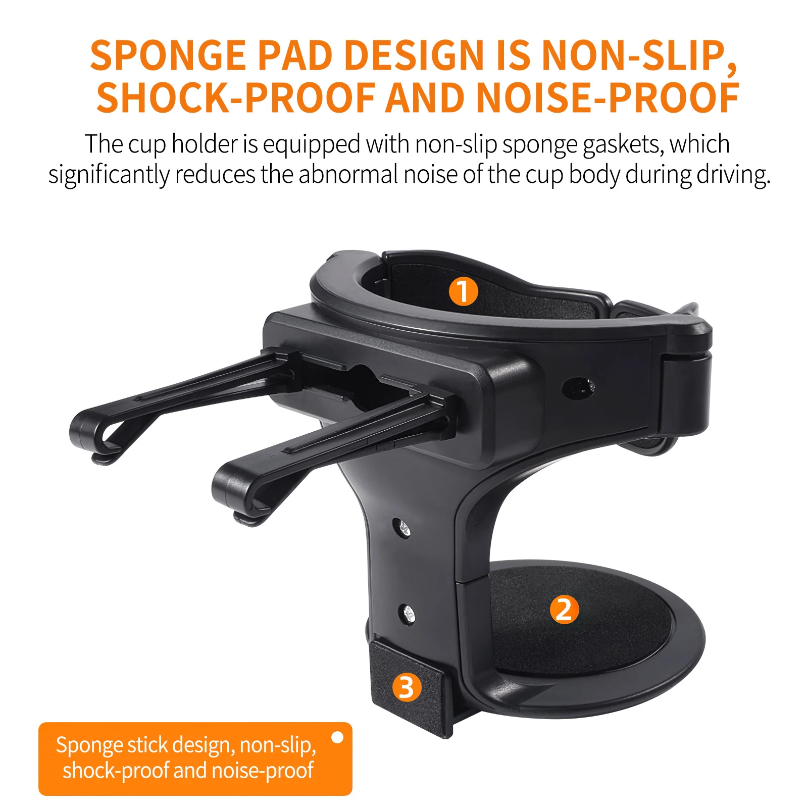 Universal Car Air Vent Cup Holder Drink Stand Rack - Multi-functional Auto Accessories for Audi A6 C