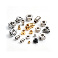 Composants de quincaillerie usinés CNC en acier inoxydable poli et en aluminium composite