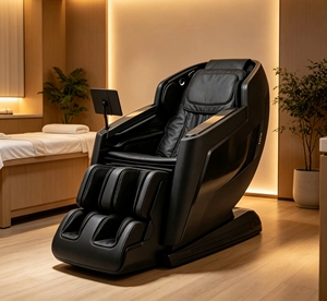 Sillón Reclinable de Lujo K21 4D Zero Gravity para el Cuidado de la Salud, Alivio del Dolor de Cuello, Espalda, Cintura y Pies, con Función Musical - Product Image 1