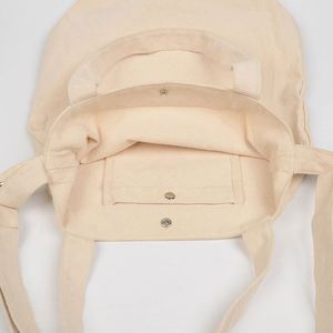 Sac à bandoulière en coton écologique avec logo personnalisé, sac en toile promotionnel, sac bandoulière avec motif imprimé, avec poignée - Product Image 3