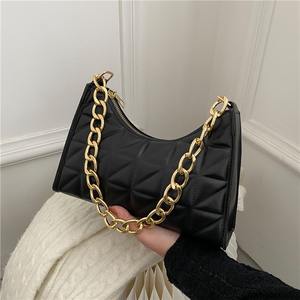 Bolsos de lujo de Color caramelo para mujer, bolso de mano con forma de bola de masa hervida, bolso de cadena para mujer - Product Image 3