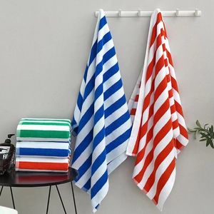 Stock 100% cotone strisce mare personalizzato colore formato filato blu giallo rosso grigio nero bianco strisce 70x150 75x152 75x180cm - Product Image 2