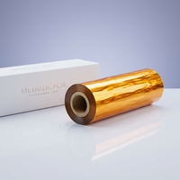 Rouleaux de film de marquage à chaud brillant amovibles, vente directe d'usine personnalisée, pour l'impression d'emballages