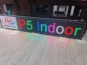 RGX светодиодный дисплей от производителя P5, Светодиодный настенный магазин, цифровой знак, светодиодный дисплей, Управление приложениями, цифровая вывеска, красочная Светодиодная панель SMD - Product Image 2