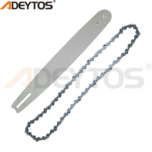 Barre de guidage durable de haute qualité de 16 pouces, chaîne à 66 <span class=keywords><strong>maillons</strong></span> 325, pièces de rechange pour outils de jardin, chaîne de tronçonneuse 325 <span class=keywords><strong>3</strong></span>/<span class=keywords><strong>8</strong></span> pour tronçonneuse à essence - Product Image 5