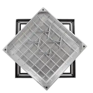 New design customized heavy duty aluminum Invisible manhole cover lifters with locking system