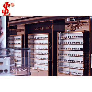 เฟอร์นิเจอร์ร้านแว่นตาแบบโมเดิร์นราคาประหยัดสั่งทำพิเศษ ชั้นวางแว่นตาแบบกระจกพร้อมไฟ LED เป็นมิตรกับสิ่งแวดล้อม - Product Image 5