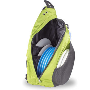 Bolsa de Disc Golf Personalizada y Resistente con Porta Botella de Agua, Bolsa de Hombro para Disc Golf con Capacidad para 6-12 Discos - Product Image 1