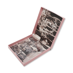Elegante Caja de Regalo para CD con Impresión Personalizada en Rosa, Empaque de Tapa Dura para Álbumes Musicales y Regalos para Ocasiones Especiales - Product Image 3