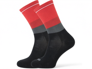 Custom Performance Athletic Crew <b>Socks</b> Colorblock Striped Cushioned Arch Support Sports <b>Socks</b> Wholesale Bulk - Product Image 1