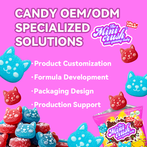 Fábrica de Origen, Personalización OEM/ODM, Gomitas 3D de Shiba Inu, Sin Grasa Trans, Sabor a Frutas, Forma y Sabor Personalizados, Procesamiento OEM - Product Image 5