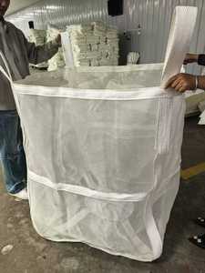1000kg 2000kg 500kg Jumbo PP Plastic Breathable <strong>Rectangular</strong> Shape Customizable <strong>Big</strong> Bags Bulk <strong>Container</strong> Rice Botton Valves Air - Product Image 4