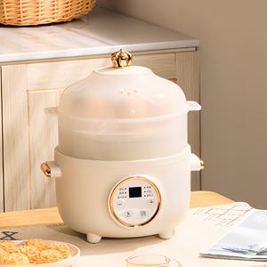 Cuiseurs en céramique ménagers Ceram Health 1,5 L Mini <span class=keywords><strong>mijoteuse</strong></span> Nid d'oiseau Soupe <span class=keywords><strong>Mijoteuse</strong></span> électrique - Product Image 1