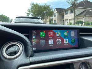 เครื่องเล่นวิทยุติดรถยนต์มัลติมีเดีย Carplay ขนาด 10.25 นิ้ว ความละเอียด 1920*720 8 คอร์ 4+64GB สำหรับ Lexus RC RCF Sport ปี 2013-2018 - Product Image 4