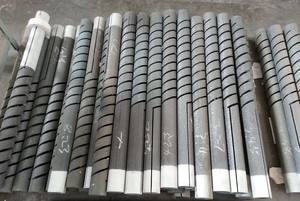 Direkt ab Werk: 1600°C Doppelspiral-Siliziumkarbidstäbe mit 99% SiC-Gehalt, 1400°C Arbeitstemperatur für Muffelöfen - Product Image 5