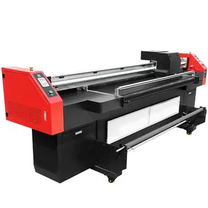Máquina de impressão de placas onduladas para PVC, placa UV Digital multifuncional híbrida de 1,8m com 4 peças Epson i3200U1