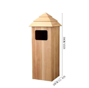 Wooden Trash Can Enclosures (Park / Street) - Product Image 1