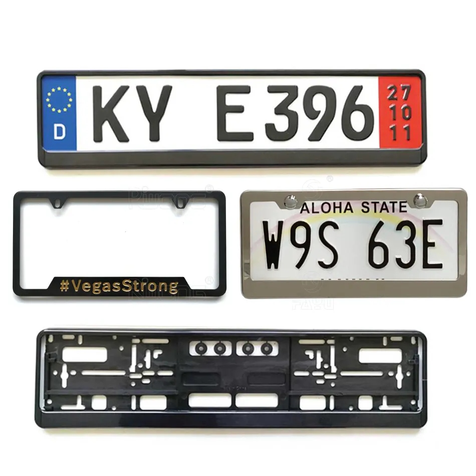License plate frame custom plate frames for car number