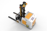 Robot mobile empilable AGV chariot élévateur contrebalancé 3D SLAM 1.5T 3000MM pour usine de construction logistique transpalette