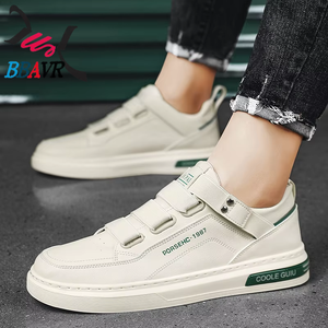 Nuevos Zapatos Deportivos Casuales para Hombre de PU Blanco, Transpirables, Ligeros y Antideslizantes - Product Image 5