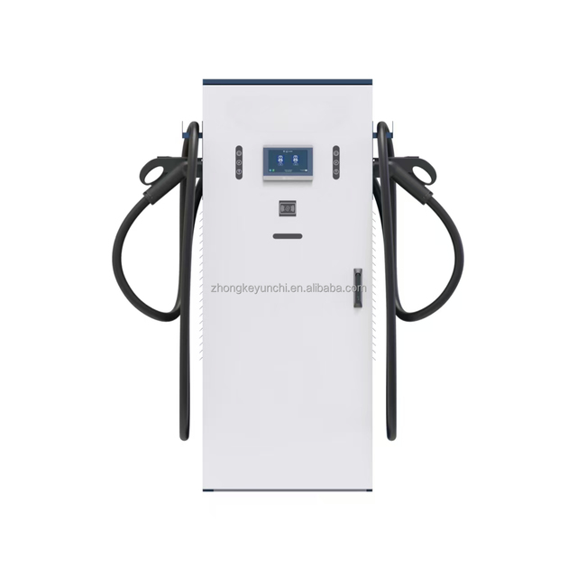 Ultra-Fast 120kW DC EV Charger for Commercial Use - 2 CCS Connectors - 200V-1000V Versatile Output & Smart Current Control