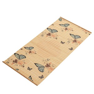 Bamboo Woven Tea <b>Mat</b> Printed Classic Design Heat Resisting Zen Table Runner For Tea Ceremony Accessories - Product Image 5