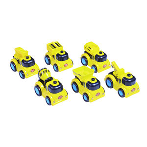Collection de mini voitures de dessin animé pour enfants, ensemble de jeu d'aventure sur route et de garage - Product Image 1