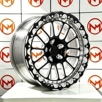 Jantes de course Maxtera Forged Custom Beadlock Belak Series2 pour Mustang Dodge Corvette Camaro GTR Supra BMW Tesla, jantes en alliage