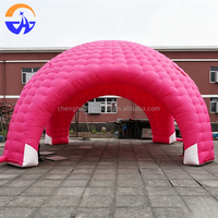 Dôme gonflable publicitaire personnalisé de grande taille avec souffleur, installation facile et durable, alimentation par prise, matériau en tissu Oxford