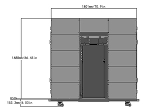 La TV se considera como pantalla integrada multifuncional para interiores, con control remoto para conferencias, elevación y plegado. 1.53 - Product Image 5