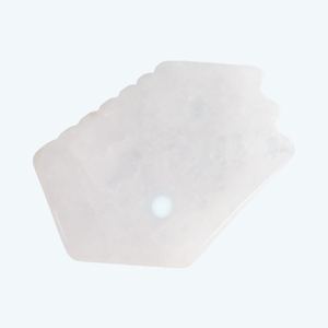 Custom Logo White Jade Body Gua Sha Facial <b>Massager</b> Gemstone Guasha Scraping Therapy Tool - Product Image 3
