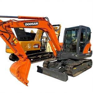 <span class=keywords><strong>Mini</strong></span>-excavatrice Doosan DX60 DX60-9C d'<span class=keywords><strong>occasion</strong></span>, 6 tonnes, balancement de <span class=keywords><strong>la</strong></span> queue nul, moteur Doosan, conception compacte, faible nombre d'heures, en stock - Product Image 1