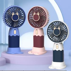 Summer Mini USB Rechargeable Water Mist <span class=keywords><strong>Fan</strong></span> Handheld Foldable Design Supply for Students English Plastic - Product Image 1