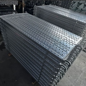 <span class=keywords><strong>Planche</strong></span> d'échafaudage double certifiée en acier Q235 galvanisé avec garantie <span class=keywords><strong>de</strong></span> 3 ans et option crochet pour les chantiers <span class=keywords><strong>de</strong></span> construction - Product Image 5