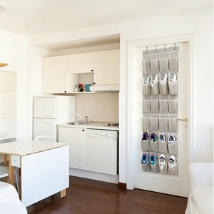 Organizzatore per Scarpe da Appendere alla Porta con Tasche in Rete Traspirante, Resistente, per Sneakers, Scarpe Basse e Accessori - Product Image 4