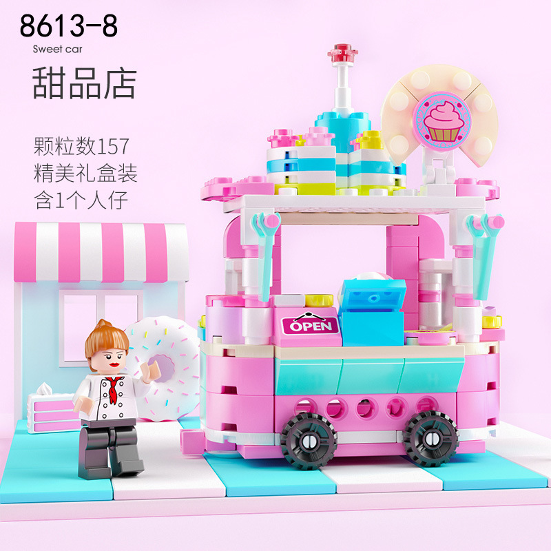 8613-8 sweet flavor shop-157 pieces