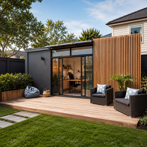 <span class=keywords><strong>Ufficio</strong></span> da Giardino con Casa Container Espandibile da 20 Piedi, Prefabbricata con Design Intelligente per l'Ottimizzazione dello Spazio - Product Image 1