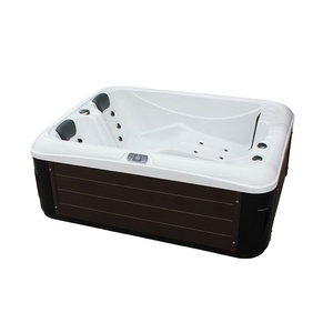 Hohe qualität mini gecko control 2 Lounge 3 person whirlpool - Product Image 4