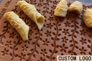 บอร์ดทำ gnocchi <span class=keywords><strong>cavatelli</strong></span> และ garganelli ของตกแต่งดั้งเดิมเครื่องมือพาสต้าที่ไม่เป็นอันตรายแท็บเล็ตไม้ - Product Image 4