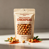 Sachets Doypack Personnalisés en PE pour Chips et Snacks, Emballage Alimentaire de Qualité, Sachet Ziplock Autoportant, Sac Mylar, Emballage Stratifié Certifié BRC