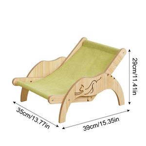 Kedi Scratcher kurulu ahşap çerçeve kedi tırmalama yatak 3 In 1 tırmalama sütunu Anti-Scratch oyuncaklar pençe kanepe kazıyıcı kediler için - Product Image 5