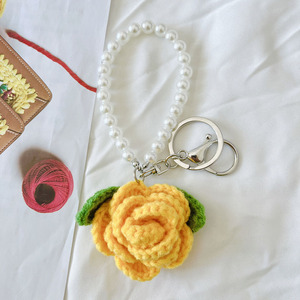 Porte-clés en tissu rembourré NPF vierge, porte-clés au crochet, porte-clés en gros, breloque porte-clés en laiton en peluche pour Halloween, breloque de sac au crochet - Product Image 2