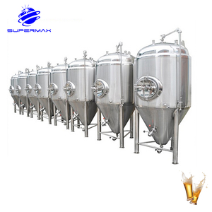 新型定制 1500L-10000L 不锈钢发酵罐，带泵，用于啤酒生产，<span class=keywords><strong>supermax</strong></span> 品牌，5 年保修。 - Product Image 4