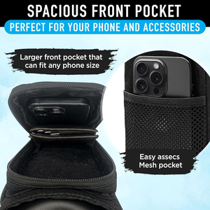 Sac de sport magnétique avec porte-bouteille et compartiment pour téléphone portable, à porter à l'épaule - Product Image 4