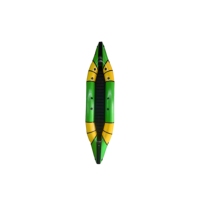 Packraft gonflable en TPU pour deux personnes, ultra-léger, personnalisable en usine, adapté aux eaux calmes, transportable en sac à dos