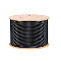 Câbles Ethernet LAN Cat6 extérieurs Xunfa, 4 paires, conducteurs en cuivre toronné 23AWG, câble réseau blindé UTP SFTP