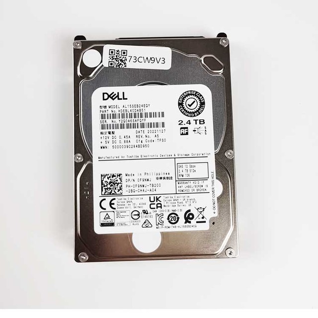 For DELL 2.5 Inch SAS Internal Hard Drive for DELL Servers New 600GB 900GB 1.2TB 2.4TB Metal Shell